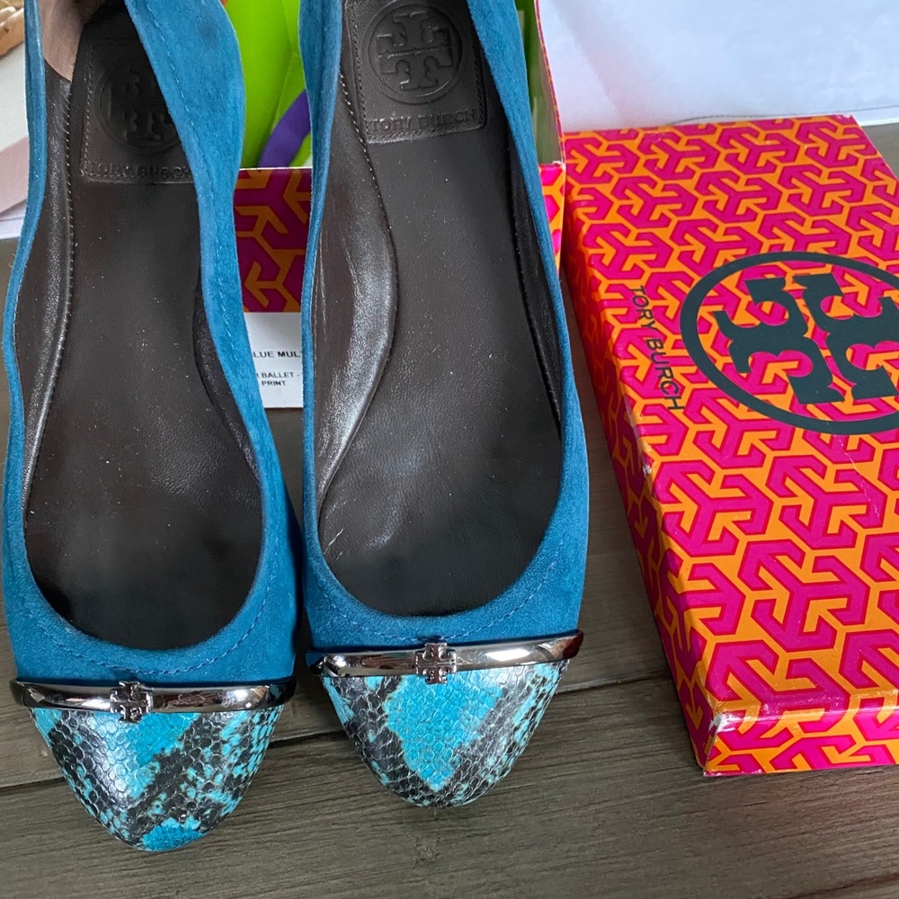 Tory Burch Pacy Driver Baller-Softy Shoes
